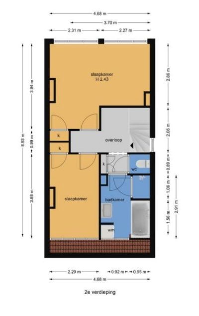 mediumsize floorplan